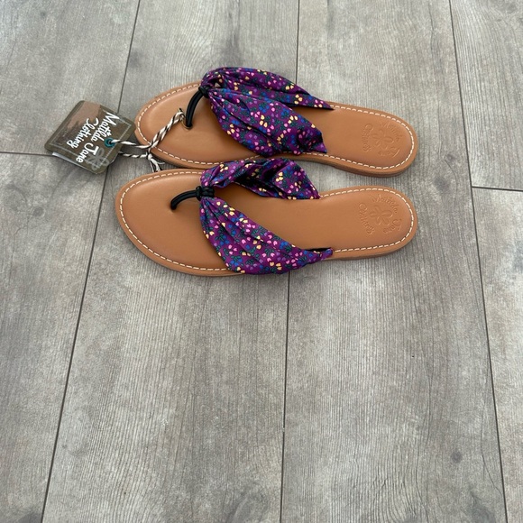 New Matilda Jane Women’s Sandals ‘Toes In the sand’ Flip Flops size 7 - Picture 7 of 12